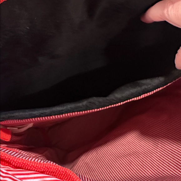 Herschel supply Little America Backpack black brown LIKE NEW - Picture 9 of 9